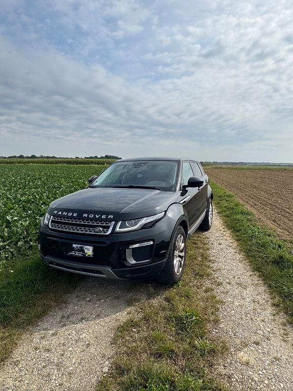 Schwarz Gebraucht 2016 Land Rover Range Rover evoque Autobiography SUV | 18.500 € (Superpreis) - Bild 1/4