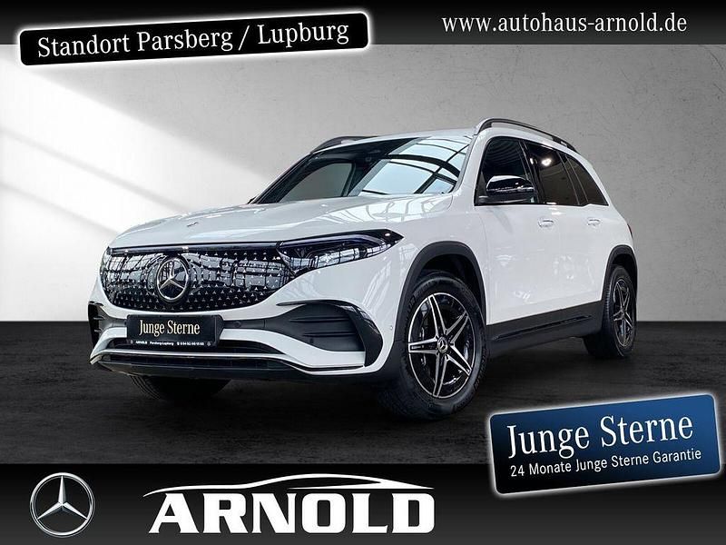 Polarweiß Gebraucht 2024 Mercedes EQB300 AMG SUV | 38.450 € (Fairer Preis) - Bild 1/4