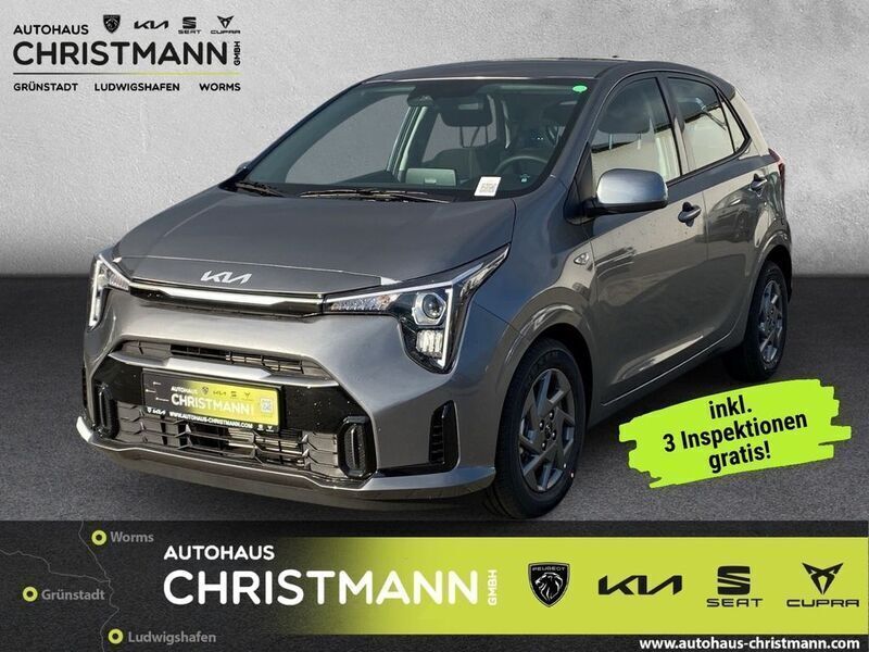 Neu Kia Picanto Vision 63 PS (46 kW) 2025 Astro grey m Kleinwagen