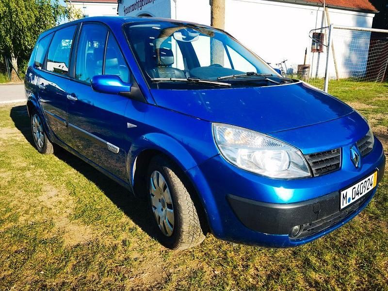 Gebraucht Renault Grand Scénic II Privilege 135 PS (99 kW) 2005 Blau Van / Kleinbus
