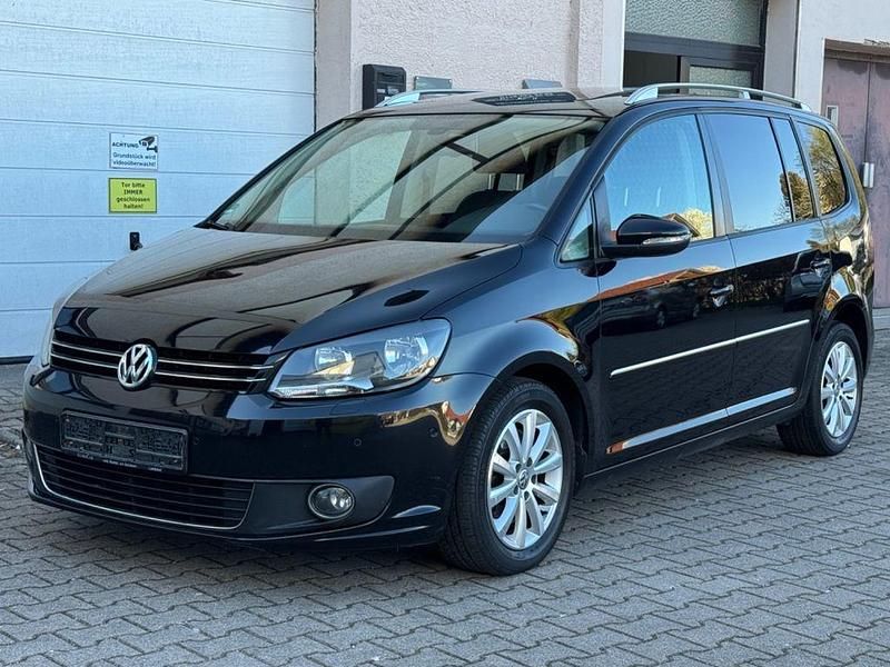 Gebraucht VW Touran Highline 140 PS (102 kW) 2011 Schwarz Van / Kleinbus