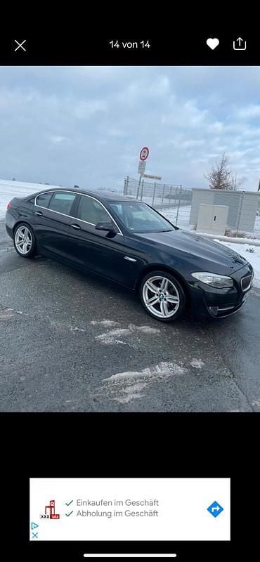 Gebraucht BMW 520 184 PS (135 kW) 2011 Schwarz Limousine