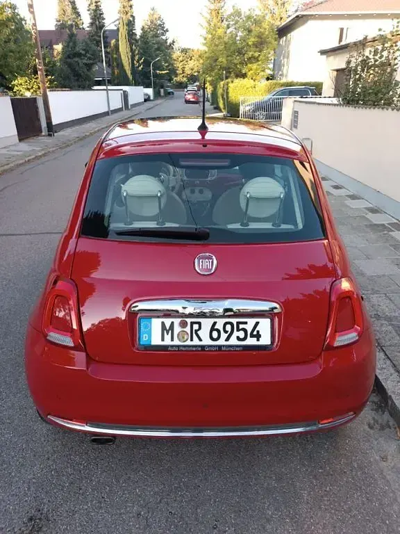 Gebraucht Fiat 500 Lounge 69 PS (50 kW) 2016 Rot Kleinwagen