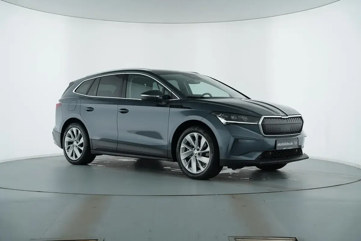Gebraucht Skoda Enyaq iV Lounge 150 kW (204 PS) 2021 Quarzgrau metallic SUV