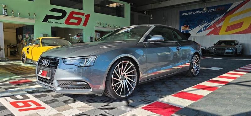 Grau Gebraucht 2013 Audi A5 Cabriolet Sport Cabrio | 16.599 € (Etwas zu teuer) - Bild 1/4