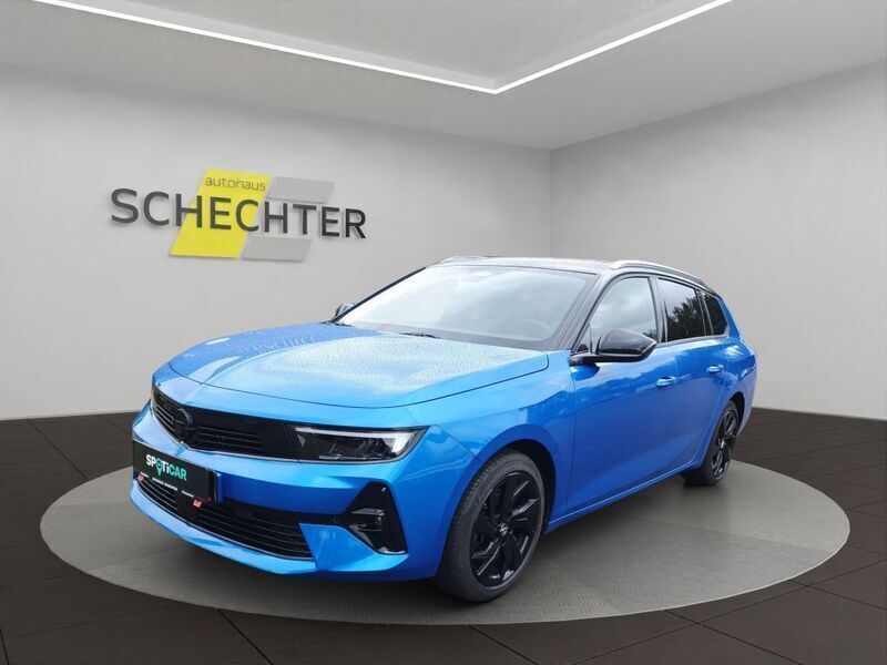 Blau Gebraucht 2024 Opel Astra Kombi | 28.490 € (Teuer) - Bild 1/4