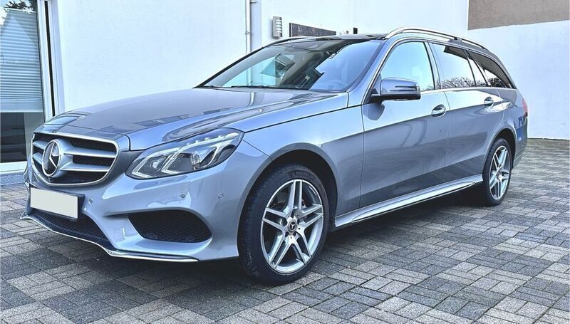 Silber Gebraucht 2013 Mercedes E350 Sport Kombi | 17.999 € (Fairer Preis) - Bild 1/4