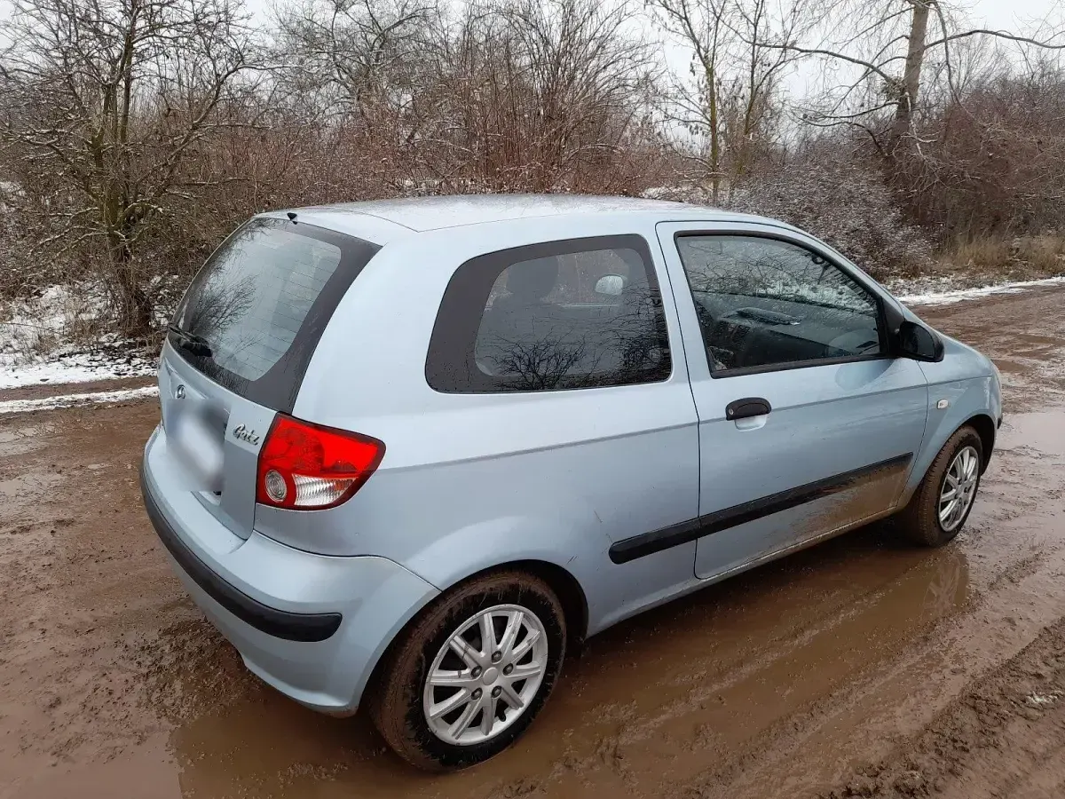 Gebraucht Hyundai Getz 63 PS (46 kW) 2003 Blau Kleinwagen