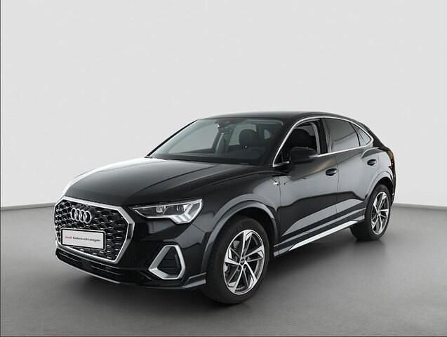 Mythosschwarz metallic Gebraucht 2025 Audi Q3 Sportback S-Line SUV | 42.775 € (Fairer Preis) - Bild 1/4