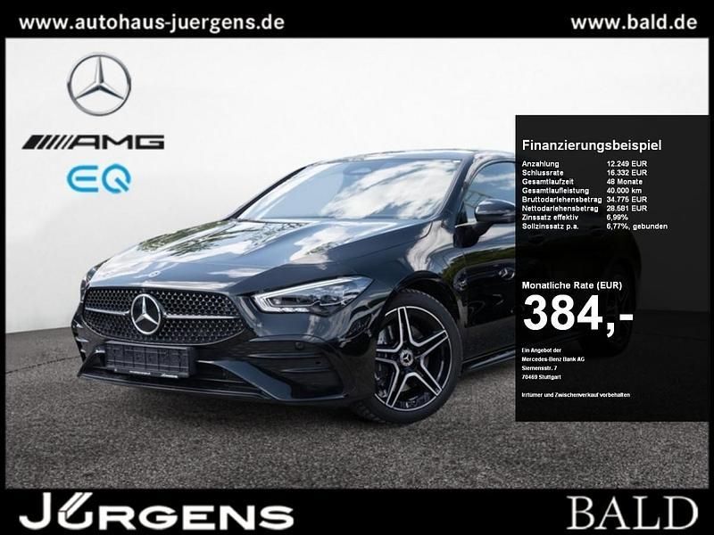 Gebraucht Mercedes CLA220 AMG 190 PS (139 kW) 2024 Metalliclack kosmosschwarz Limousine