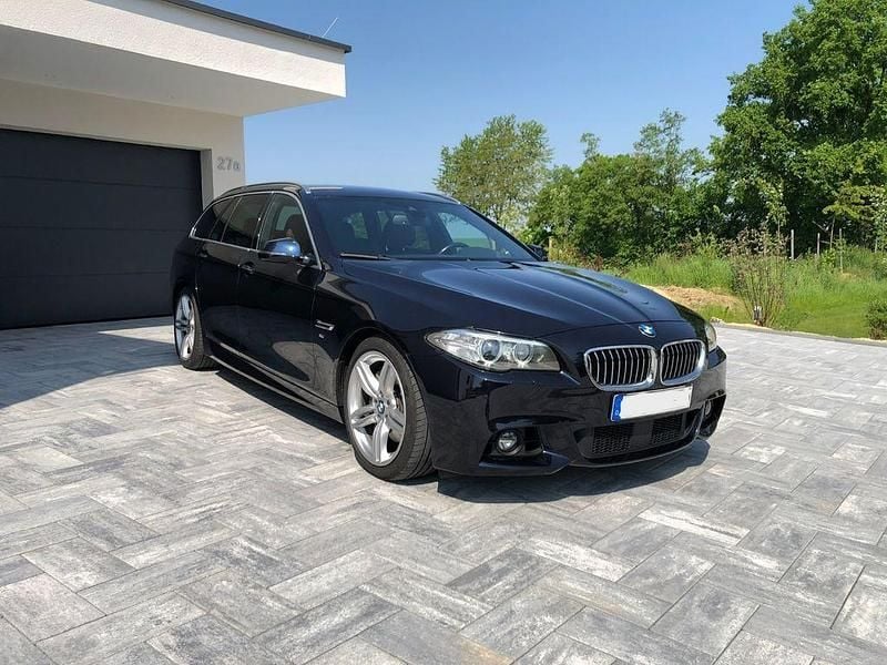 Schwarz Gebraucht 2017 BMW 535 M Sport Kombi | 26.800 € (Teuer) - Bild 1/4
