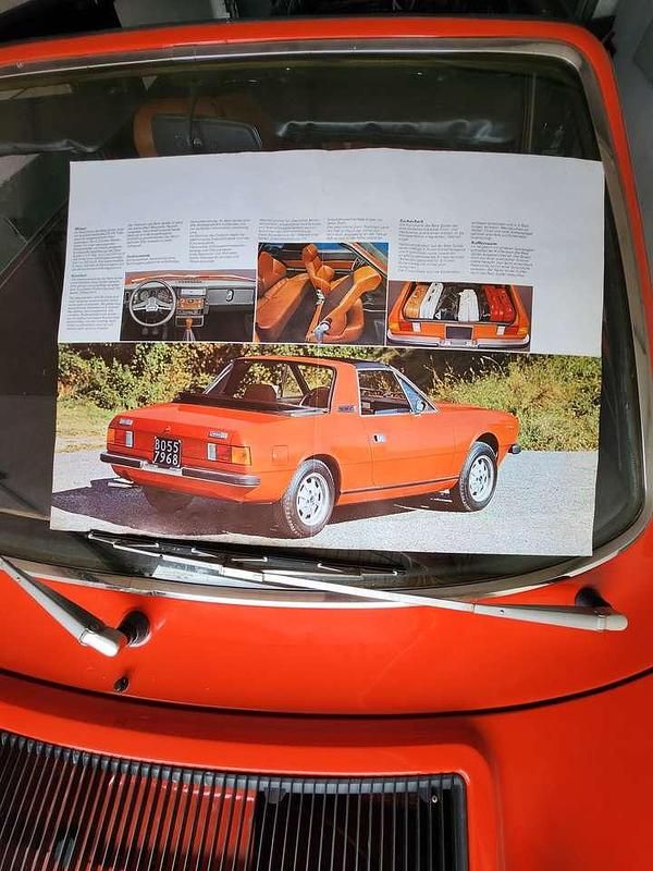 Gebraucht Lancia Beta 120 PS (88 kW) 1977 Orange Cabrio