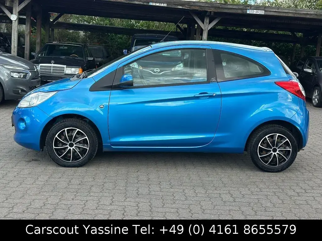 Gebraucht Ford Ka Trend 69 PS (50 kW) 2008 Blau Kleinwagen