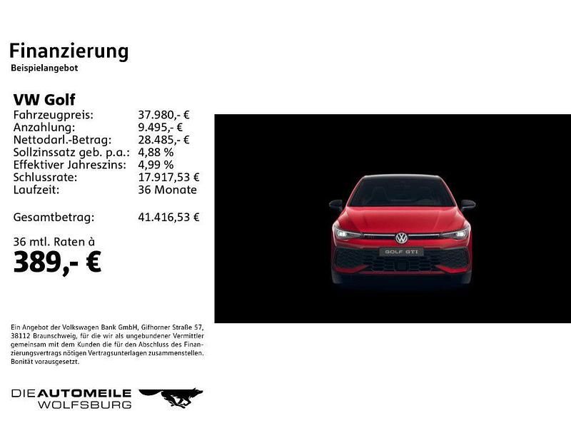 Gebraucht VW Golf VIII GTI 265 PS (194 kW) 2025 Rot Limousine