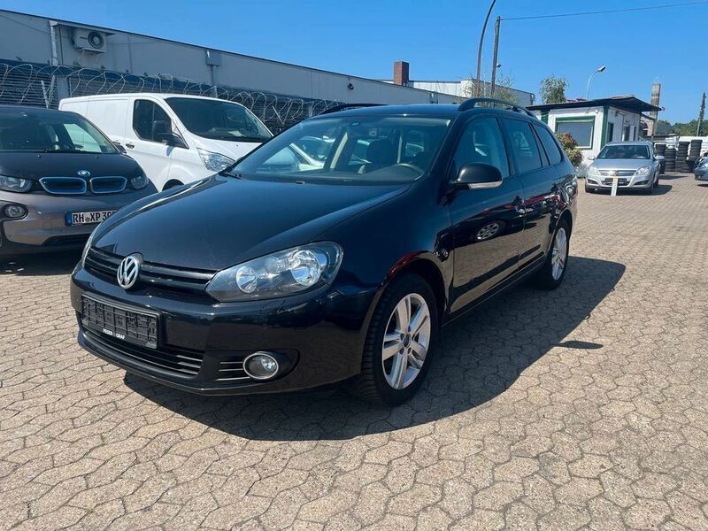 Schwarz Gebraucht 2012 VW Golf VI Match Kombi | 5.990 € (Fairer Preis) - Bild 1/4