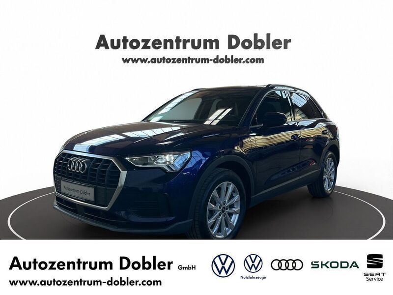 Blau Gebraucht 2022 Audi Q3 S-Line SUV | 29.440 € (Superpreis) - Bild 1/4