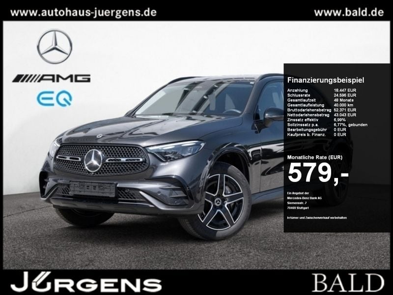 Graphitgrau metallic Gebraucht 2024 Mercedes GLC300e AMG SUV | 60.880 € (Superpreis) - Bild 1/4