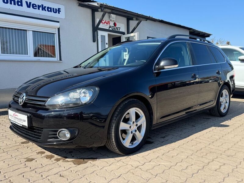 Schwarz Gebraucht 2011 VW Golf VI Comfortline Kombi | 5.699 € (Fairer Preis) - Bild 1/4