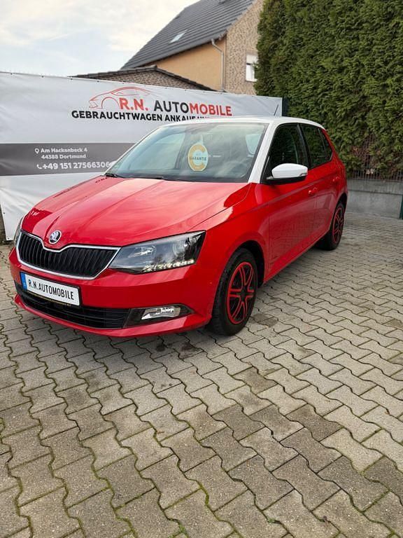 Gebraucht Skoda Fabia Style 95 PS (69 kW) 2018 Rot Limousine