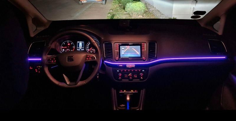 Gebraucht Seat Alhambra Style 184 PS (135 kW) 2017 Schwarz Van / Kleinbus