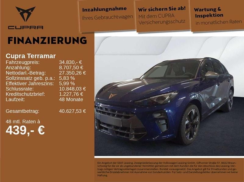 Second-hand Cupra Terramar 150 CP (110 kW) 2025 Albastru SUV