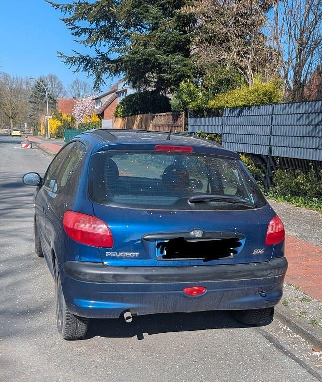Gebraucht Peugeot 206 Filou 60 PS (44 kW) 2000 Blau Limousine