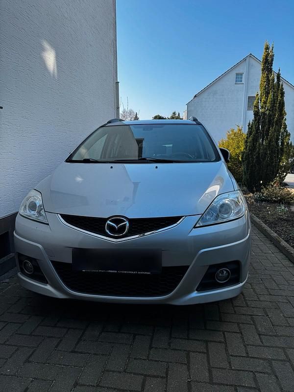 Gebraucht Mazda 5 115 PS (84 kW) 2010 Silber Van / Kleinbus