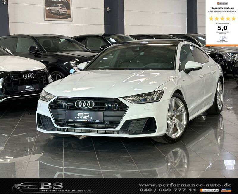Weiß Gebraucht 2019 Audi A7 S-Line Kleinwagen | 43.990 € (Etwas zu teuer) - Bild 1/4