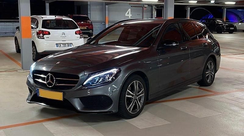 Gebraucht Mercedes C250 AMG line 204 PS (150 kW) 2017 Grau Kombi