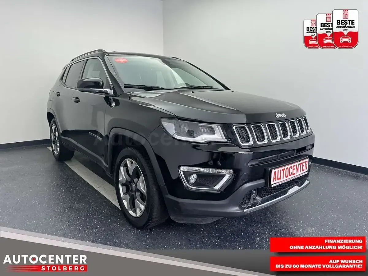 Gebraucht Jeep Compass Opening Edition 170 PS (125 kW) 2017 Schwarz SUV