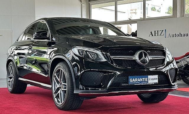 Obsidianschwarz metalliclack Gebraucht 2019 Mercedes GLE350 AMG Coupé | 47.999 € (Guter Preis) - Bild 1/4