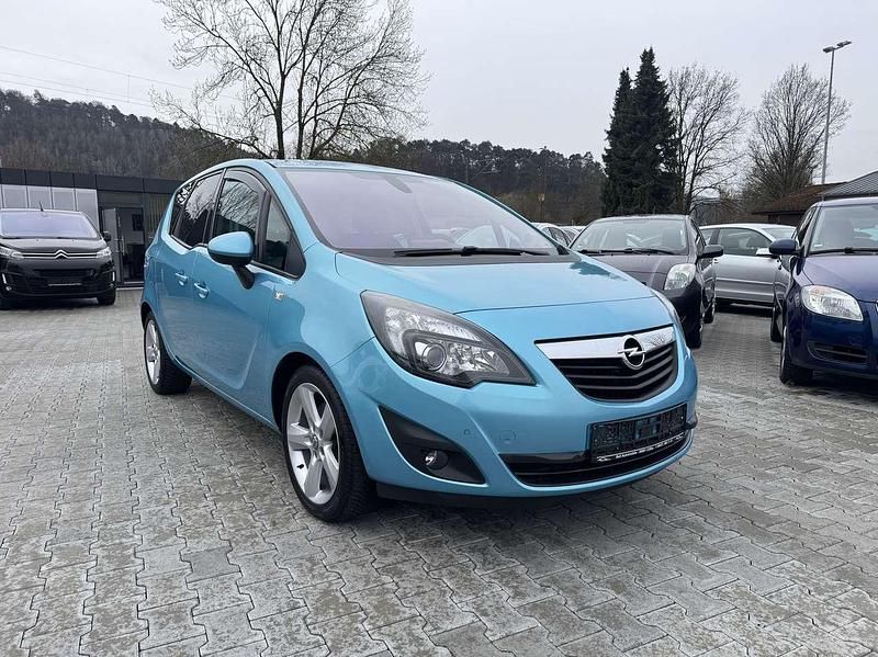 Gebraucht Opel Meriva Edition 140 PS (102 kW) 2010 Aquamarin mi2 Van / Kleinbus