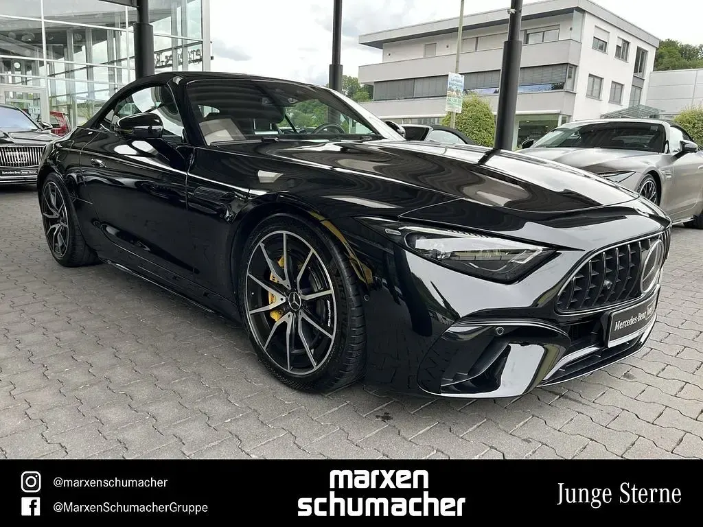 Gebraucht Mercedes SL63 AMG Premium Plus 585 PS (430 kW) 2022 Lack obsidianschwarz Cabrio