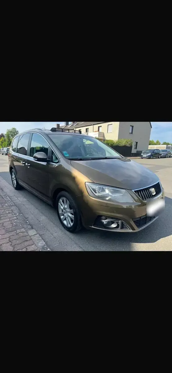 Gebraucht Seat Alhambra 150 PS (110 kW) 2010 Braun Van / Kleinbus
