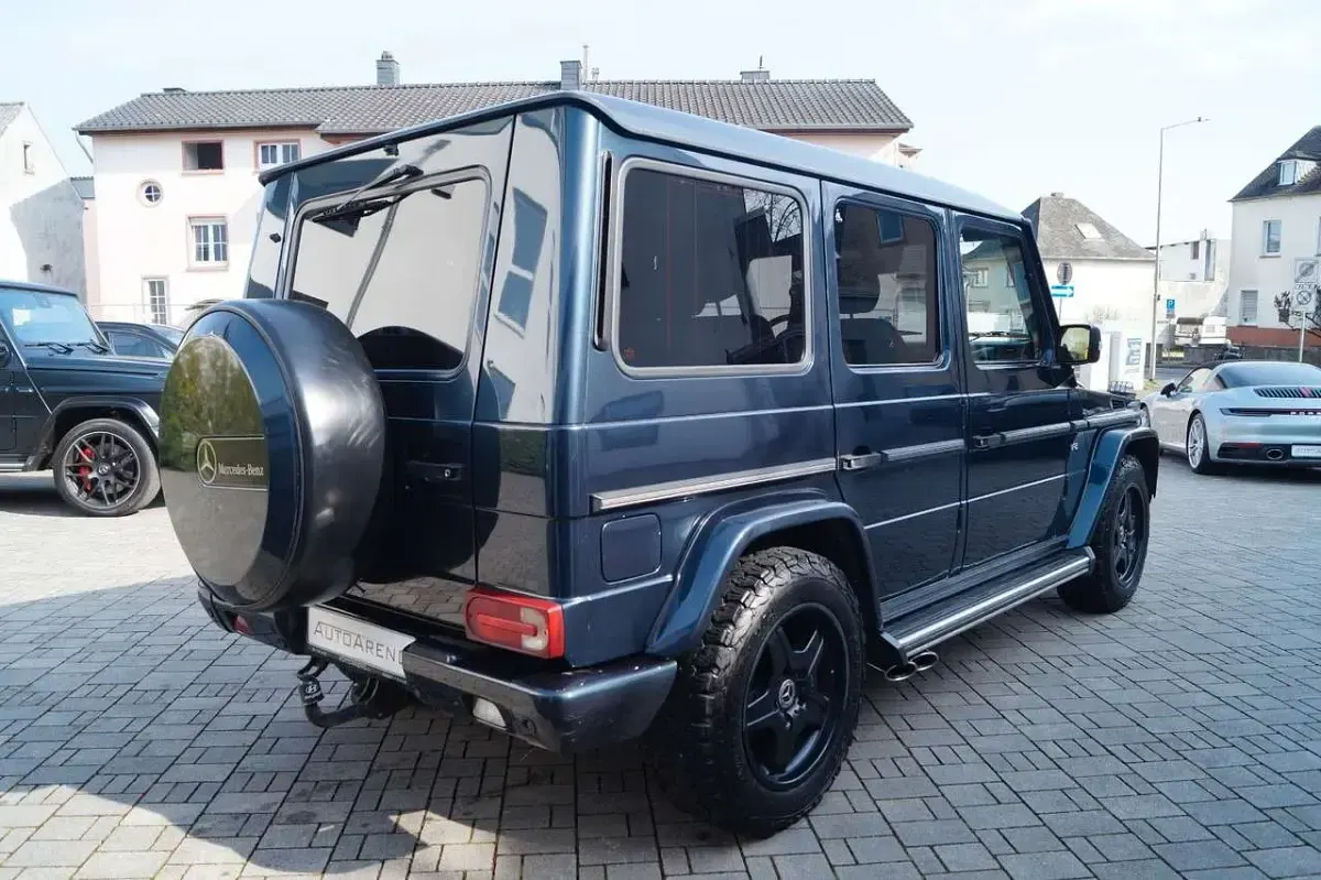 Gebraucht Mercedes G500 296 PS (217 kW) 2004 Smaragdschwarz (metallic) SUV