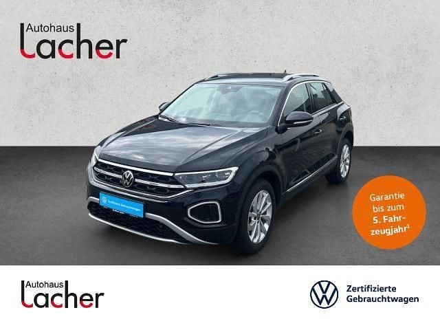 Schwarz Gebraucht 2024 VW T-Roc Style SUV | 26.290 € (Guter Preis) - Bild 1/4
