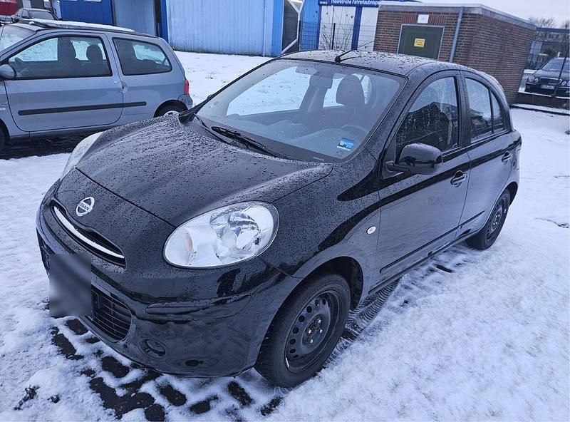 Schwarz Gebraucht 2011 Nissan Micra Kleinwagen | 1.500 € (Superpreis) - Bild 1/4