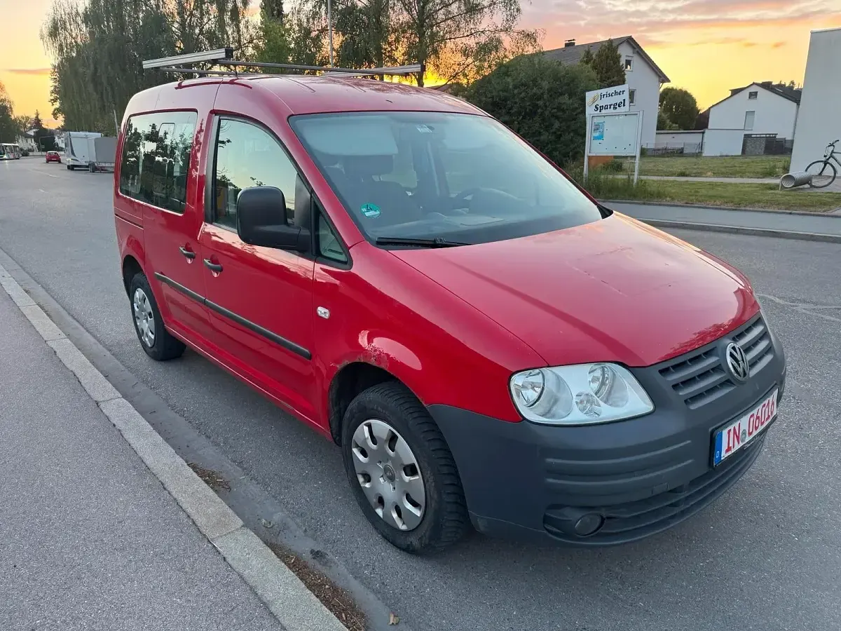 Gebraucht VW Caddy Life 102 PS (75 kW) 2006 Rot Van / Kleinbus