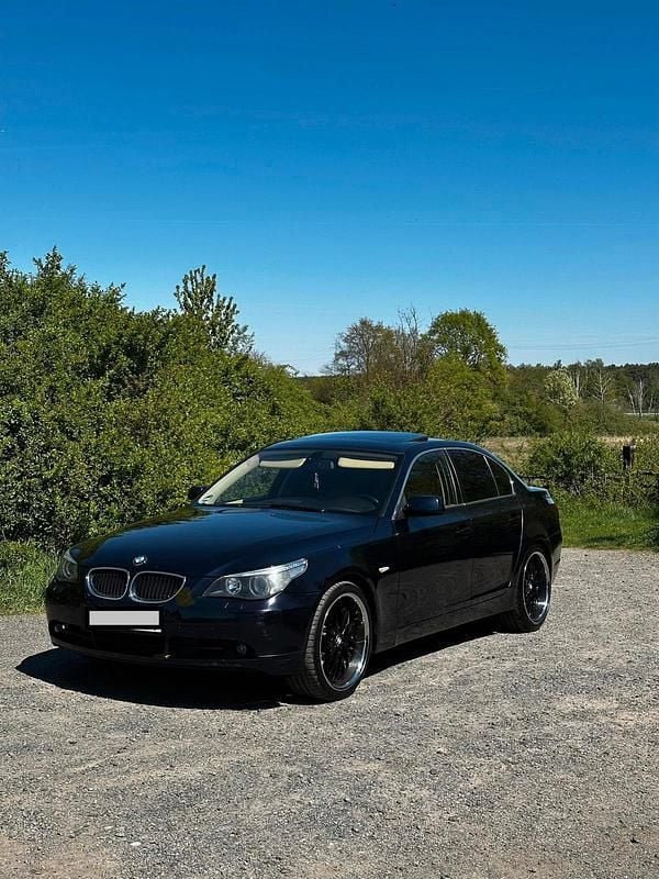 Usata BMW 525 192 CV (141 kW) 2004 Blu Berlina