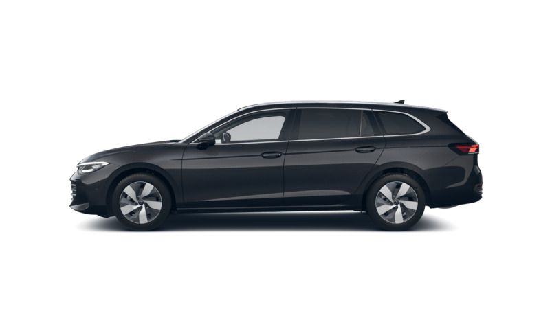 Grenadillschwarz metallic (metallic) Gebraucht 2024 VW Passat Business Kombi | 31.991 € (Teuer) - Bild 1/1