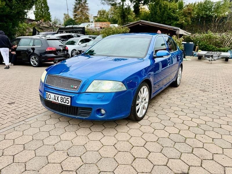 Blau Gebraucht 2006 Skoda Octavia vRS Limousine | 1.990 € (Superpreis) - Bild 1/4