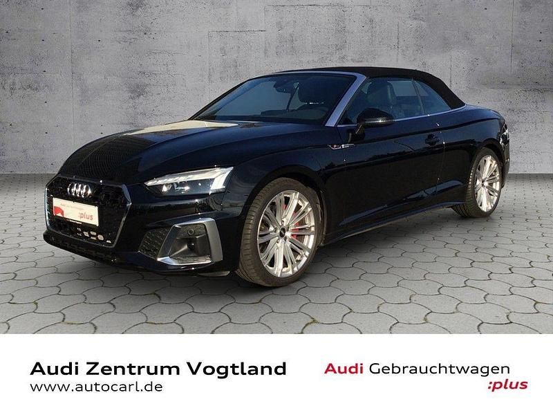 Mythosschwarz metallic Gebraucht 2021 Audi A5 Cabriolet Ambiente Cabrio | 38.980 € (Fairer Preis) - Bild 1/4