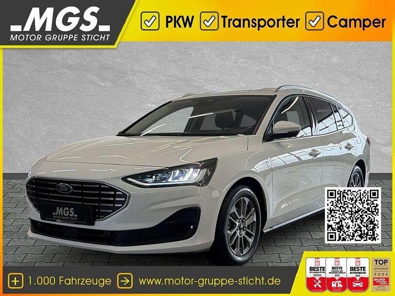 Frozen white Gebraucht 2024 Ford Focus Titanium Kombi | 23.890 € (Fairer Preis) - Bild 1/4