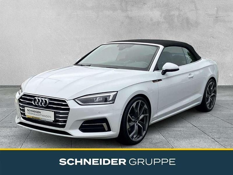 Weiß Gebraucht 2018 Audi A5 Sport Coupé | 29.890 € (Teuer) - Bild 1/4