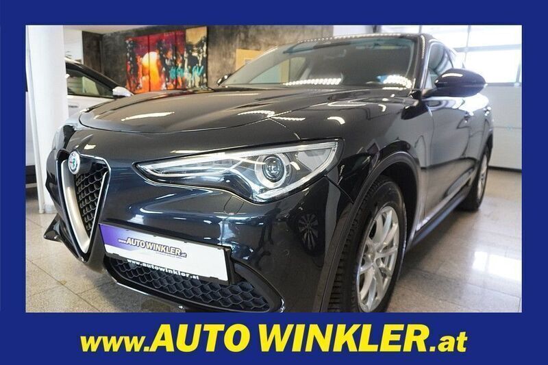 Schwarz Gebraucht 2021 Alfa Romeo Stelvio Business SUV | 22.200 € (Guter Preis) - Bild 1/4