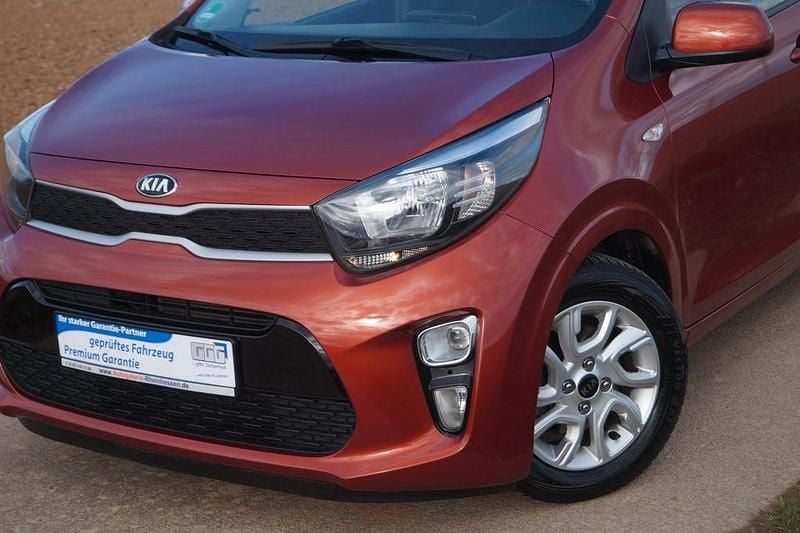 Gebraucht Kia Picanto 67 PS (49 kW) 2018 Orange Kleinwagen
