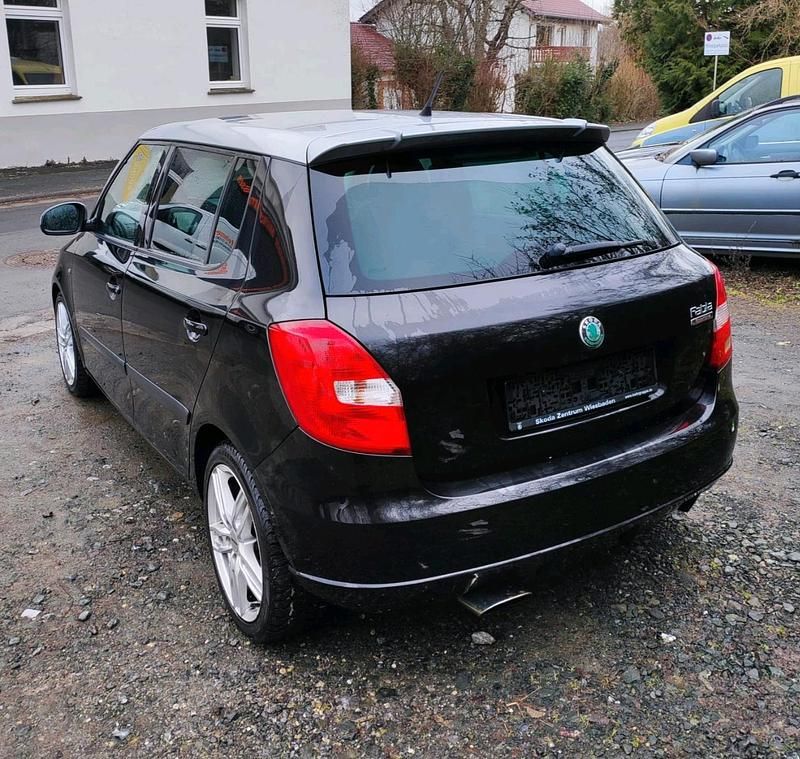Gebraucht Skoda Fabia SportLine 105 PS (77 kW) 2011 Schwarz Limousine