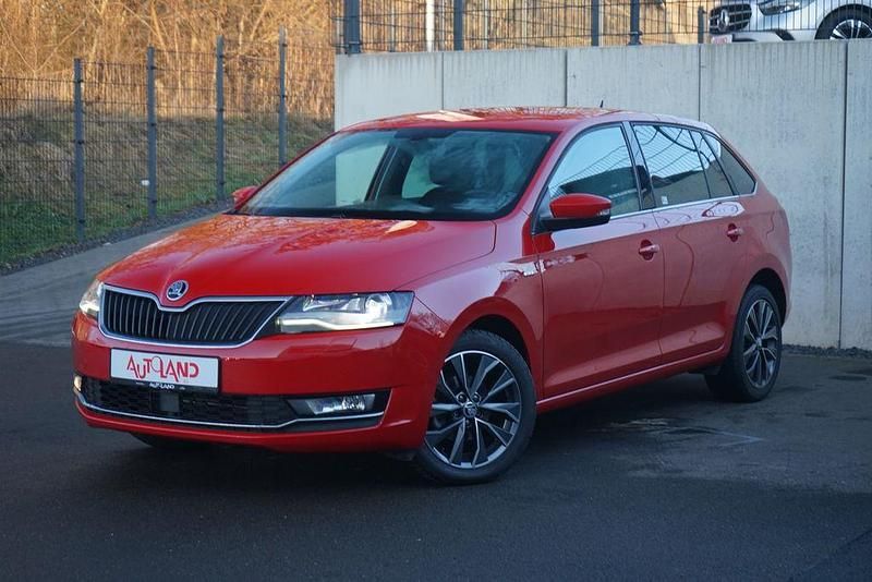 Rot Gebraucht 2017 Skoda Rapid Drive Limousine | 14.950 € (Teuer) - Bild 1/4
