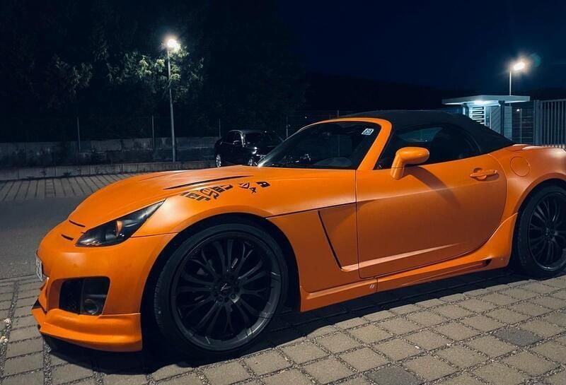 Orange Gebraucht 2008 Opel GT Cabrio | 18.888 € (Fairer Preis) - Bild 1/4