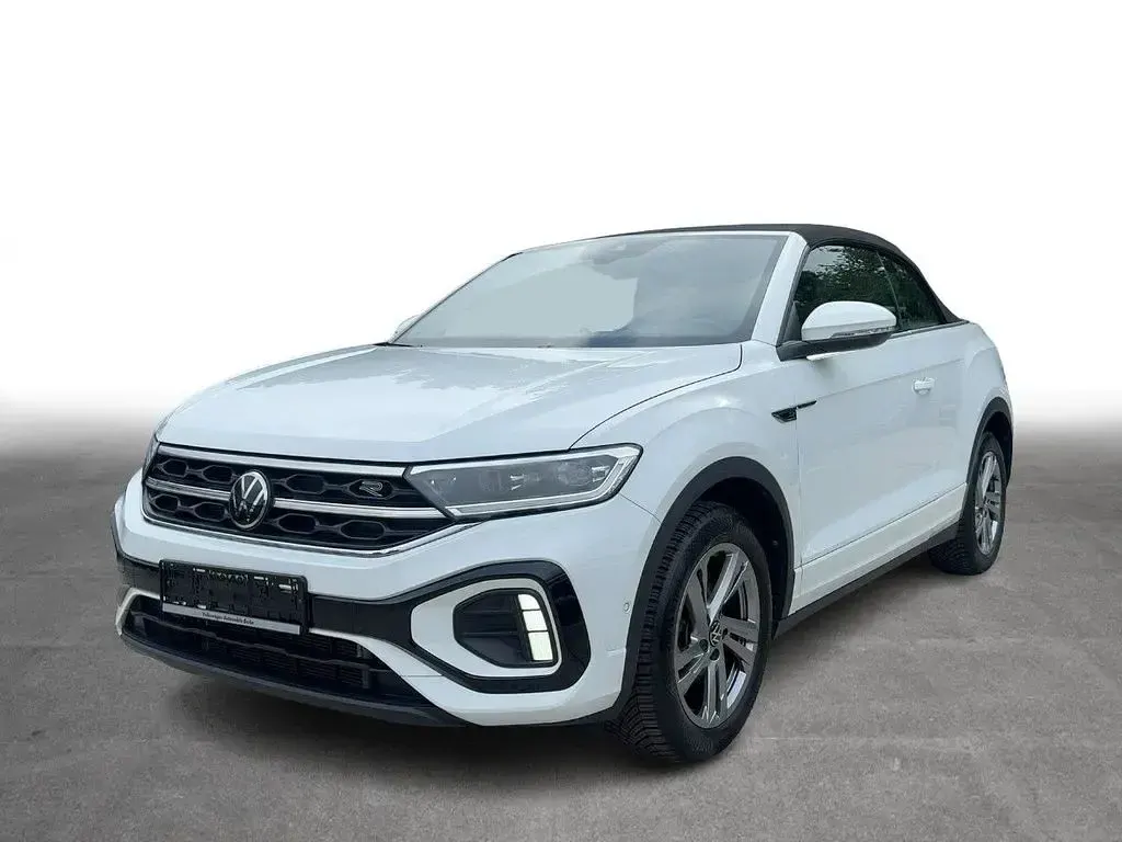 Gebraucht VW T-Roc Cabriolet R-line 150 PS (110 kW) 2025 Weiß Cabrio